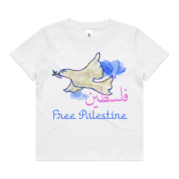 Kids Palestine Dove tee  Thumbnail