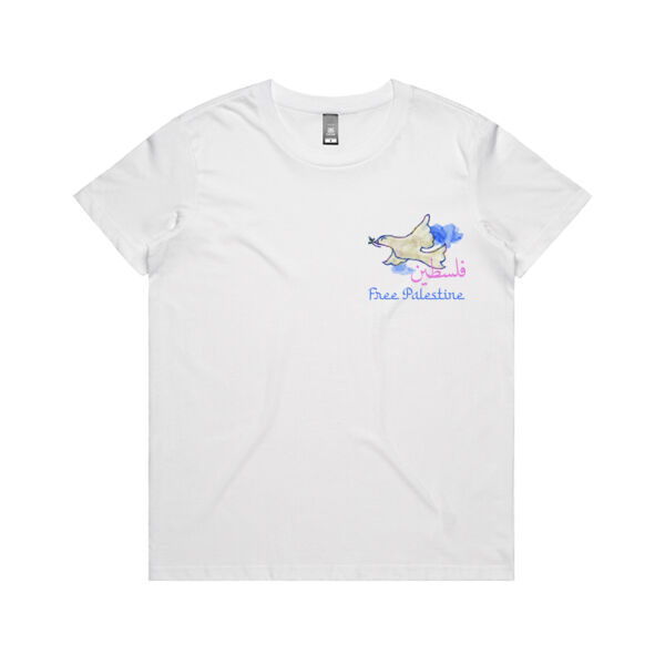Free Palestine Dove Women's crew neck Thumbnail