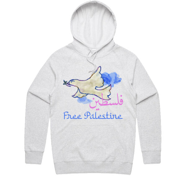 Free Palestine Dove Hoodie Thumbnail