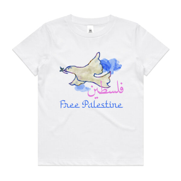 Youth sizes - Free Palestine Dove Tee Thumbnail